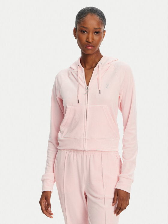 

Облегающая толстовка Madison JCWA122001 Juicy Couture, розовый