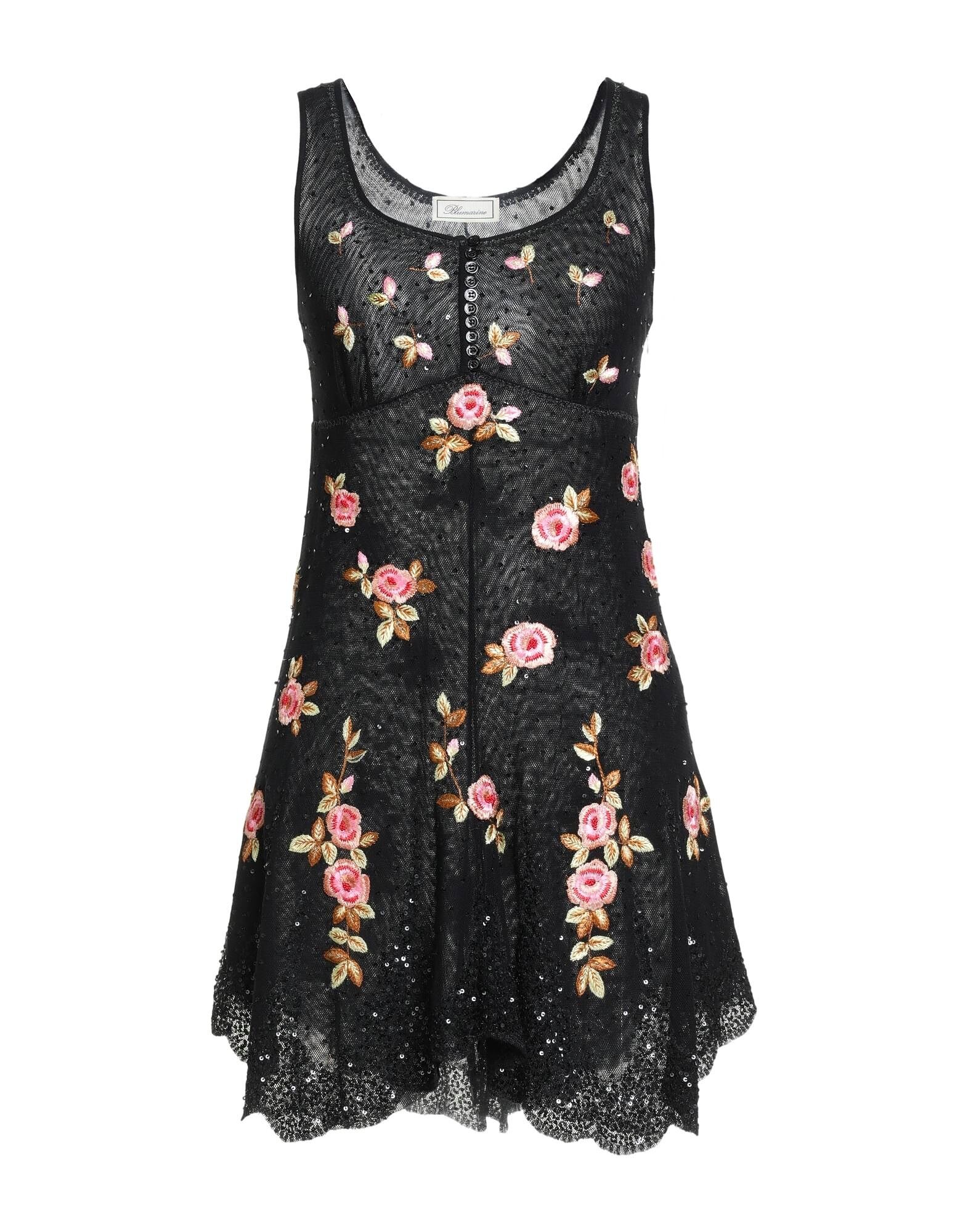 

Мини-платье Blumarine, черный