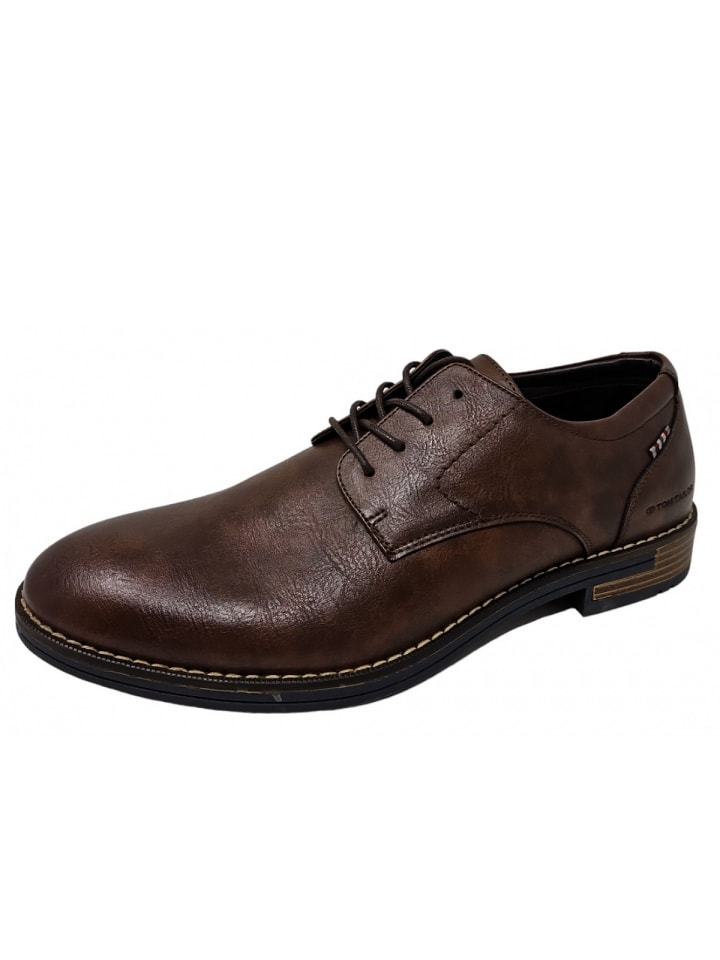 

Туфли на шнуровке Tom Tailor eleganter Schnürer, коричневый