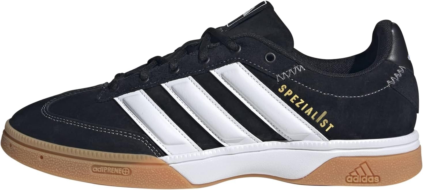 Мужские кроссовки Adidas Spezialist для зала, белый/черный/серый