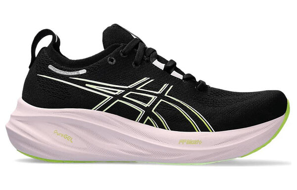 Кроссовки гель нимбус 26 Asics, черный — фото 3