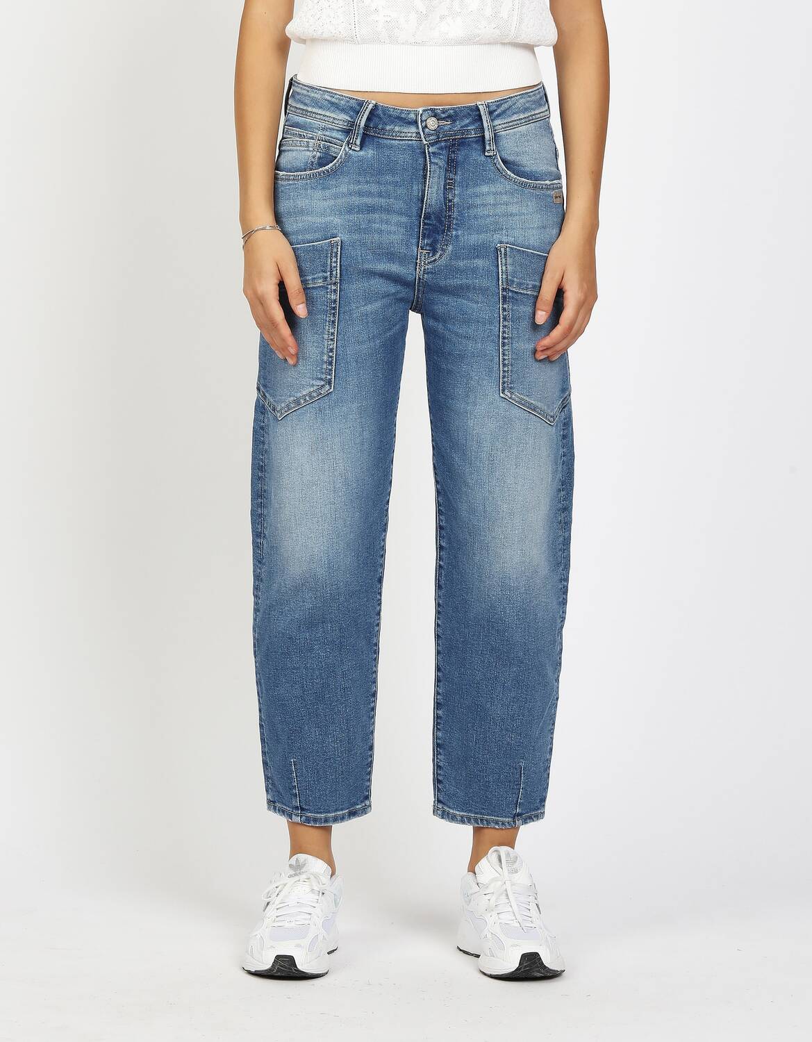 

Gang Джинсы Regular в светло-голубом цвете