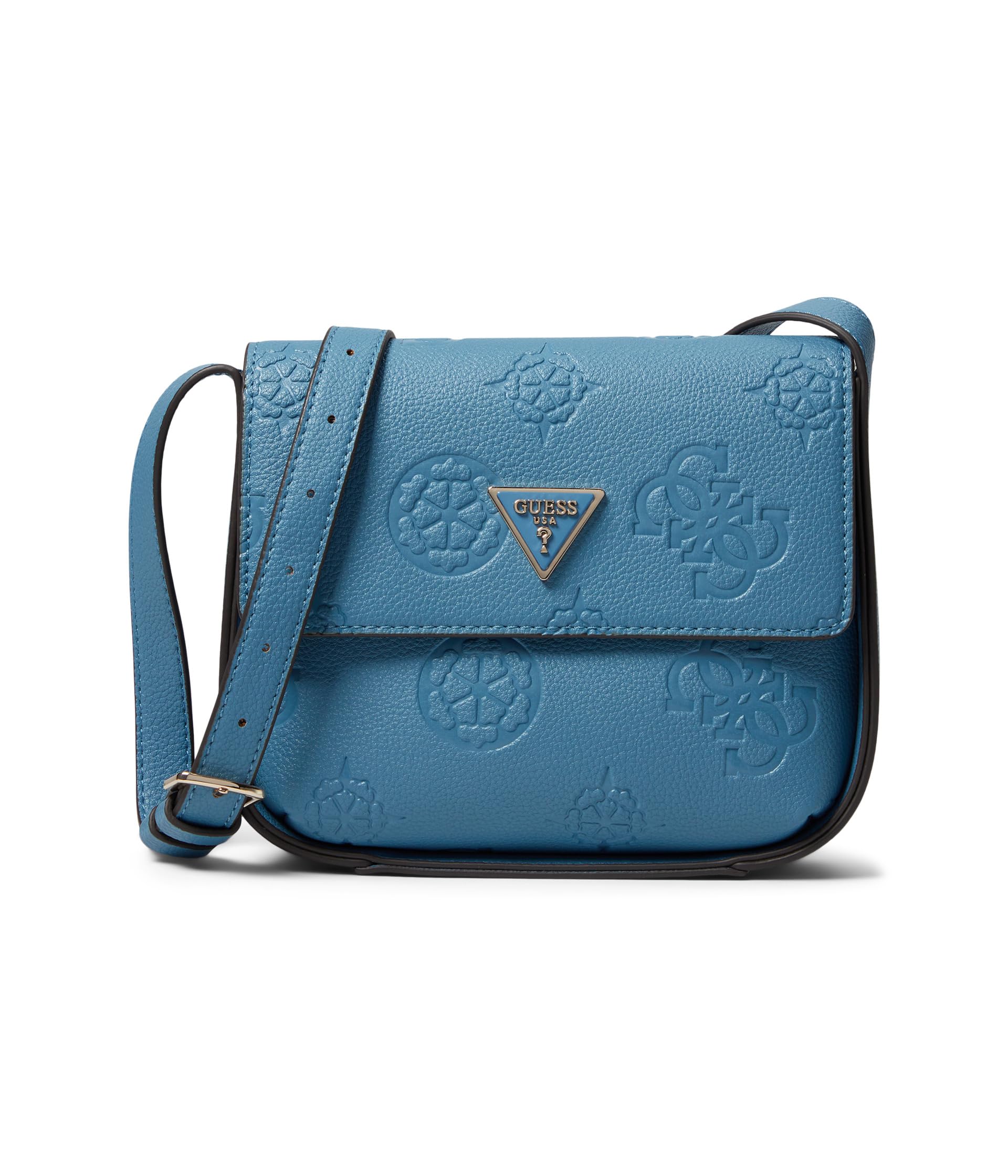 

Сумка кросс-боди GUESS Keandra Crossbody Flap, цвет Slate Logo