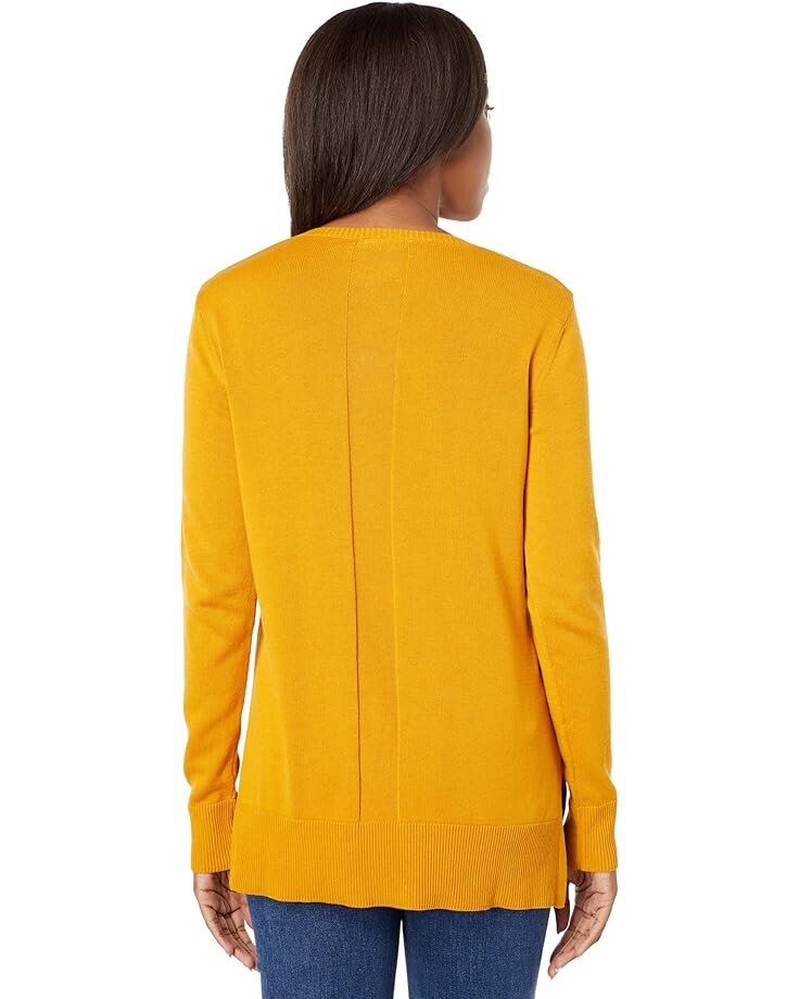 

Свитер Lisette L Montreal Ellie Organic Cotton V-Neck Sweater, золотой