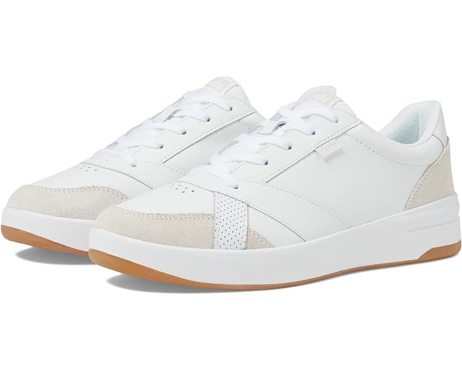 

Кроссовки Keds The Court Lace-Up, цвет White/Gum