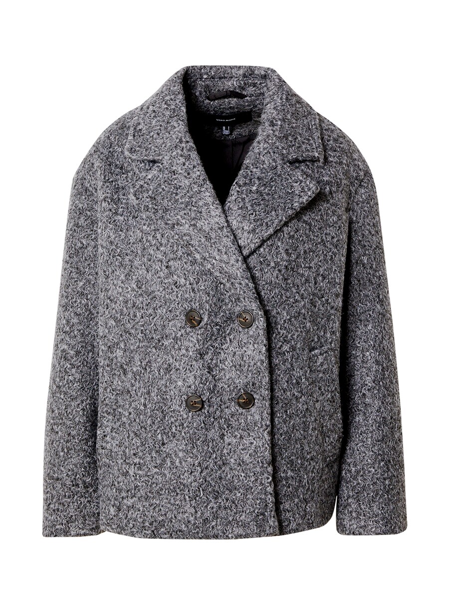 

Короткое пальто VERO MODA Between-Seasons Coat, темно-серый