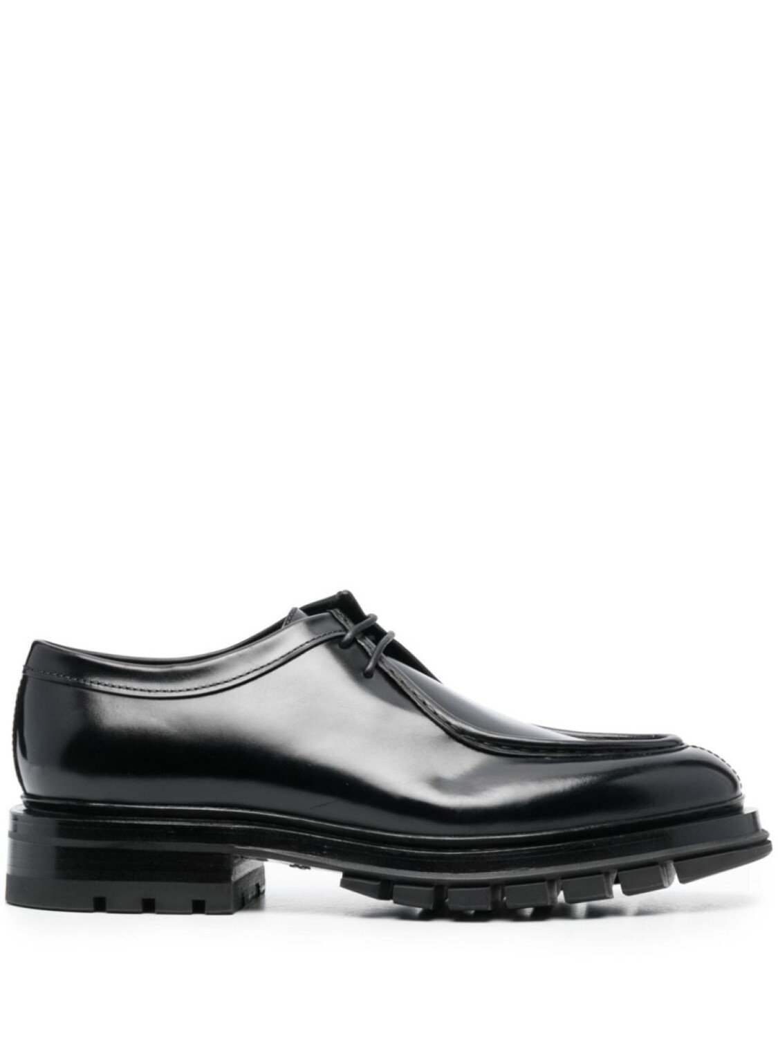 

Туфли дерби на шнуровке Santoni, черный
