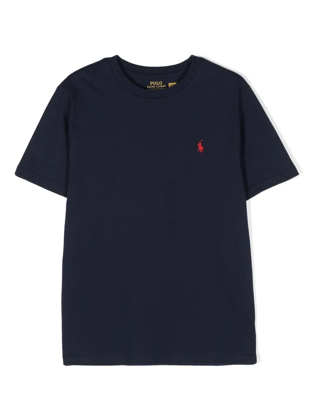 

Футболка с круглым вырезом Polo Ralph Lauren Kids, синий