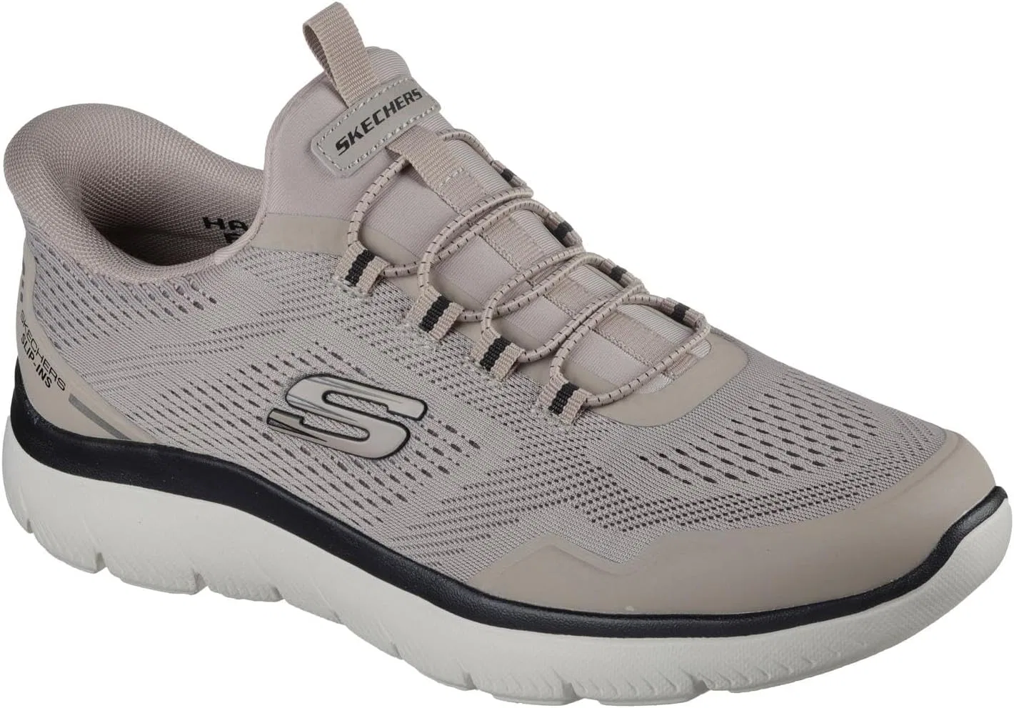 Мужские кроссовки Skechers Summits Top Rate, Taupe Mesh Black Tpu