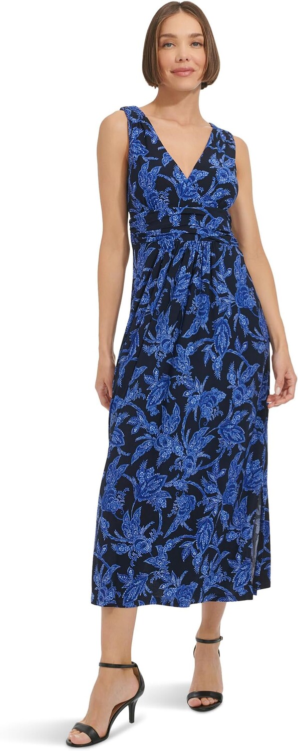 

Платье Tommy Hilfiger Maxi Dress, цвет Sky Captain/Amparo Blue