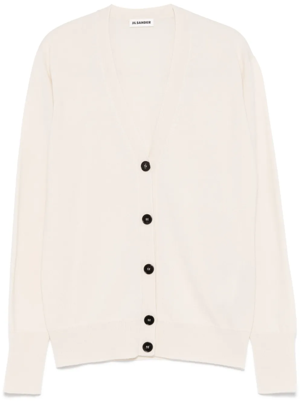 

Кардиган с V-образным вырезом JIL SANDER, нейтральный