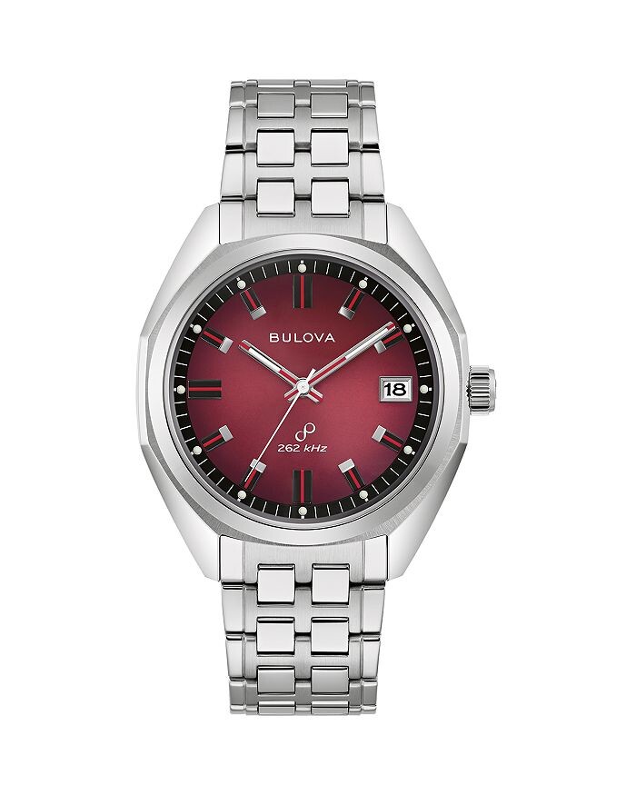 

Часы Bulova Classic Jet Star, 40 мм, красный