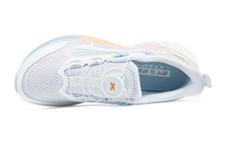 Детские кроссовки GS Low-top Белые/Микроволновые Синие Xtep, синий — фото 3