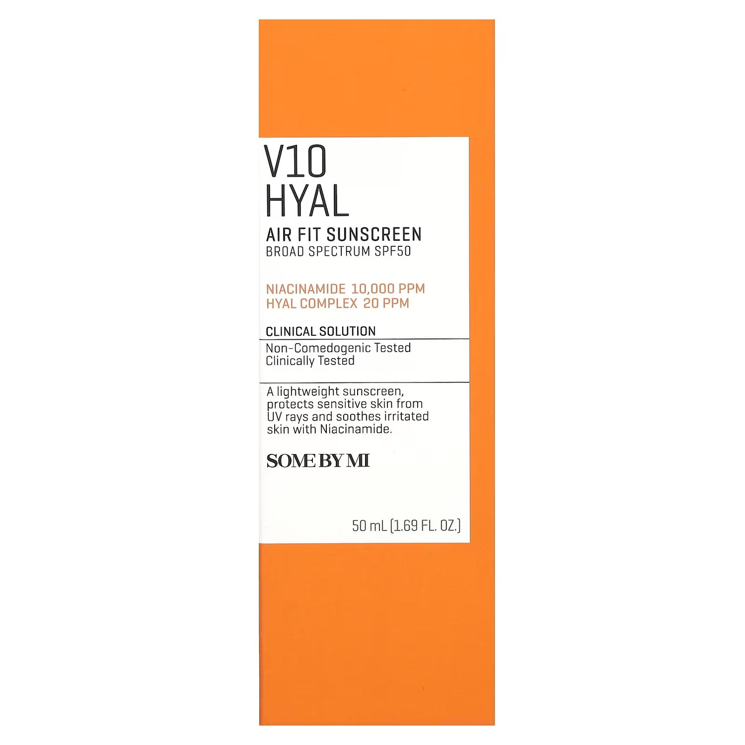 Солнцезащитный крем Some By Mi V10 Hyal Air Fit SPF 50, 50 мл — фото 2