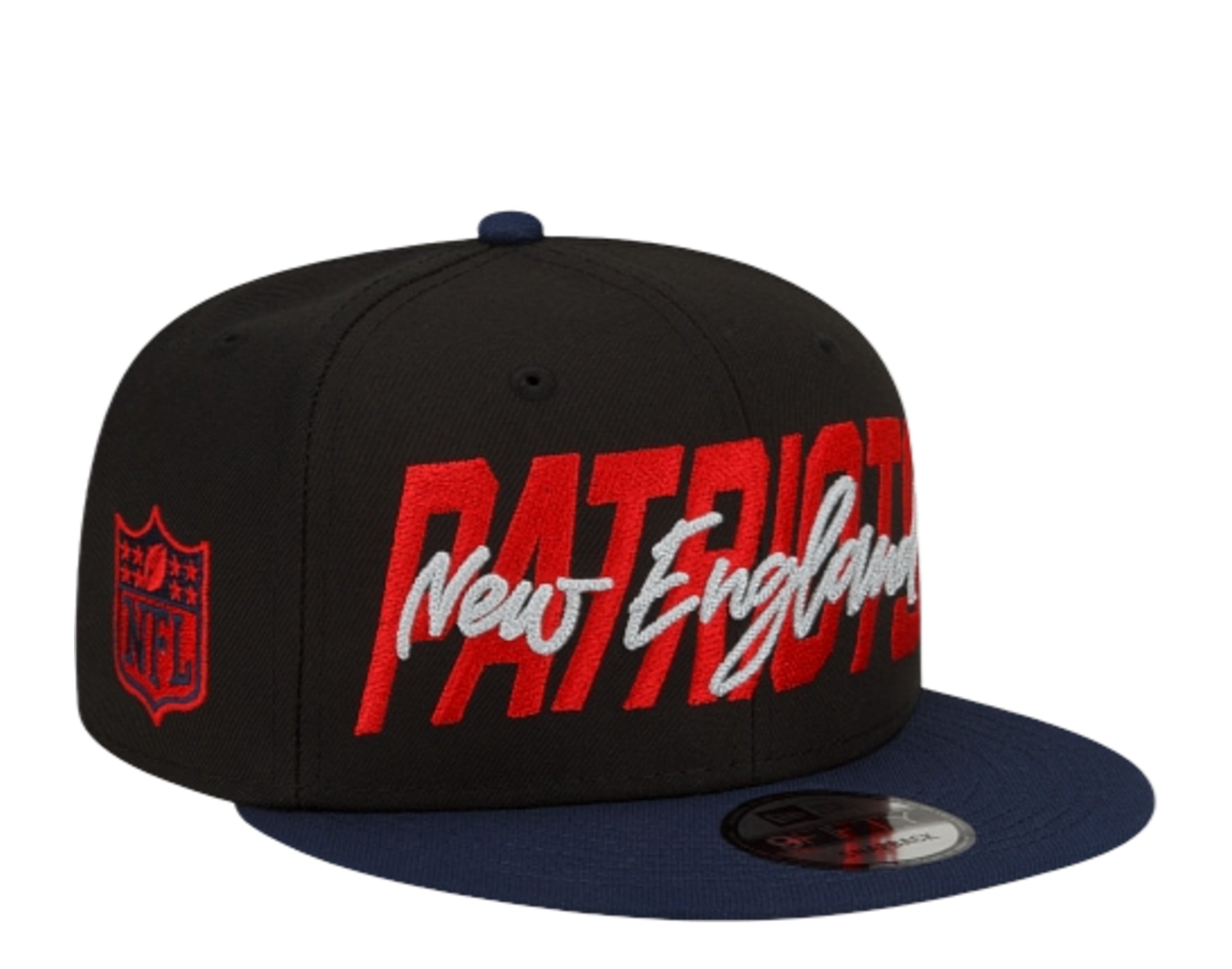 

Бейсболка New Era 9Fifty NFL New England Patriots 2022 Draft Black/Navy 60232509