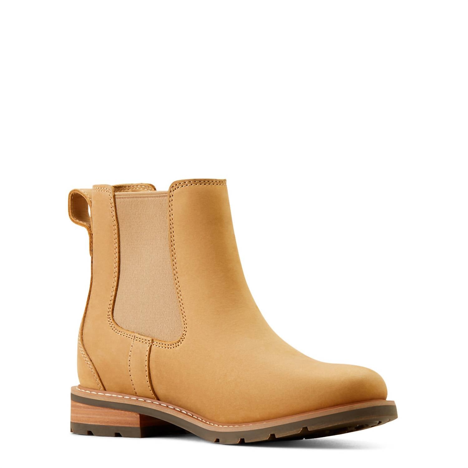 Женские ботинки ARIAT универсальные замшевые, бежевый — фото 3