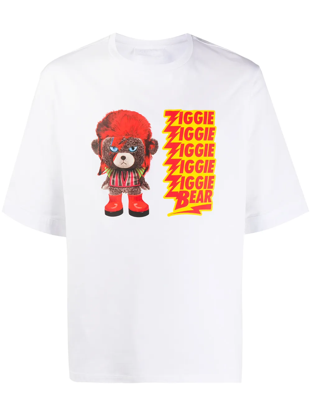 

Футболка с принтом Ziggie Bear Neil Barrett, белый