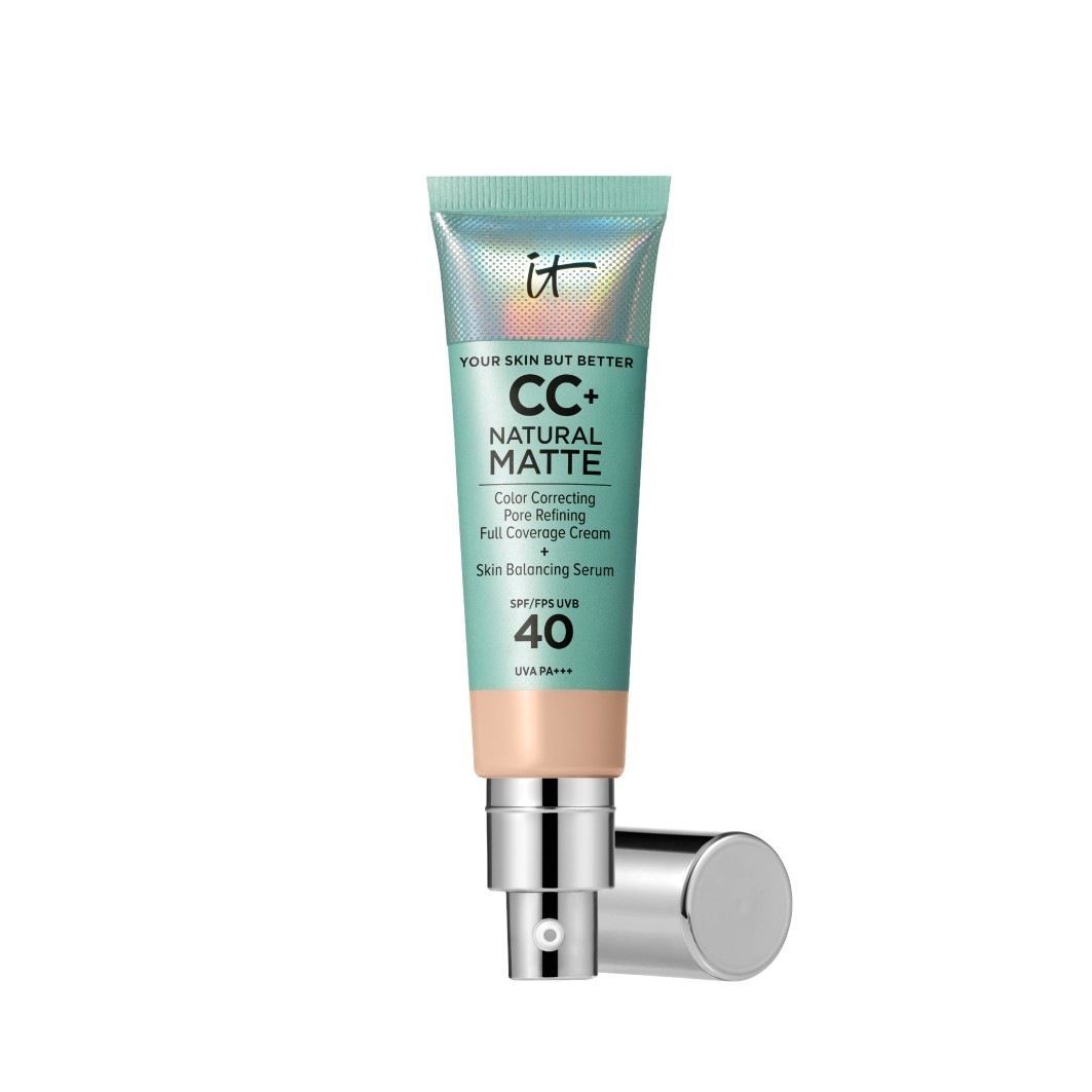 

CC-крем your skin but better cc+ natural matte spf 40 It Cosmetics, fair light, объем 32 мл