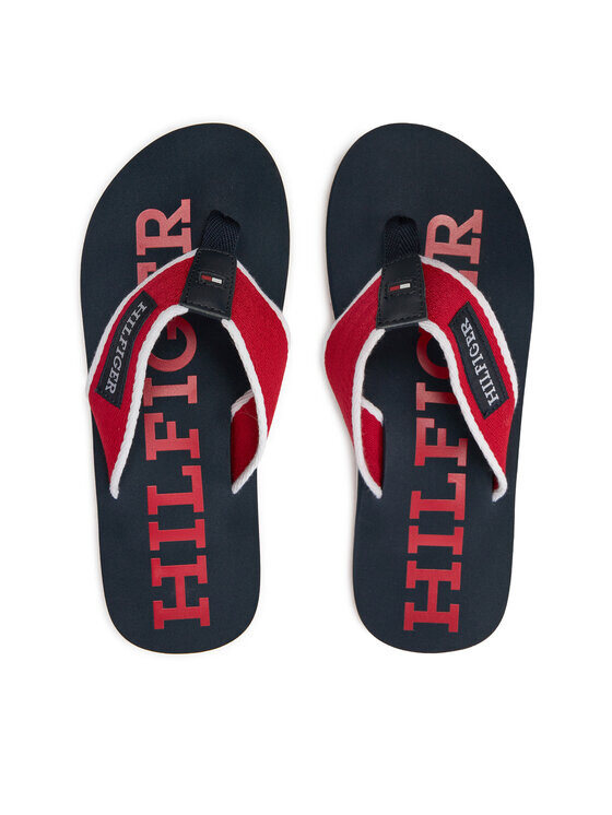 

Шлепки Tommy Hilfiger, красный