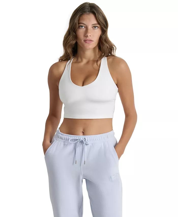 

Женский компрессионный укороченный топ Balance DKNY, белый