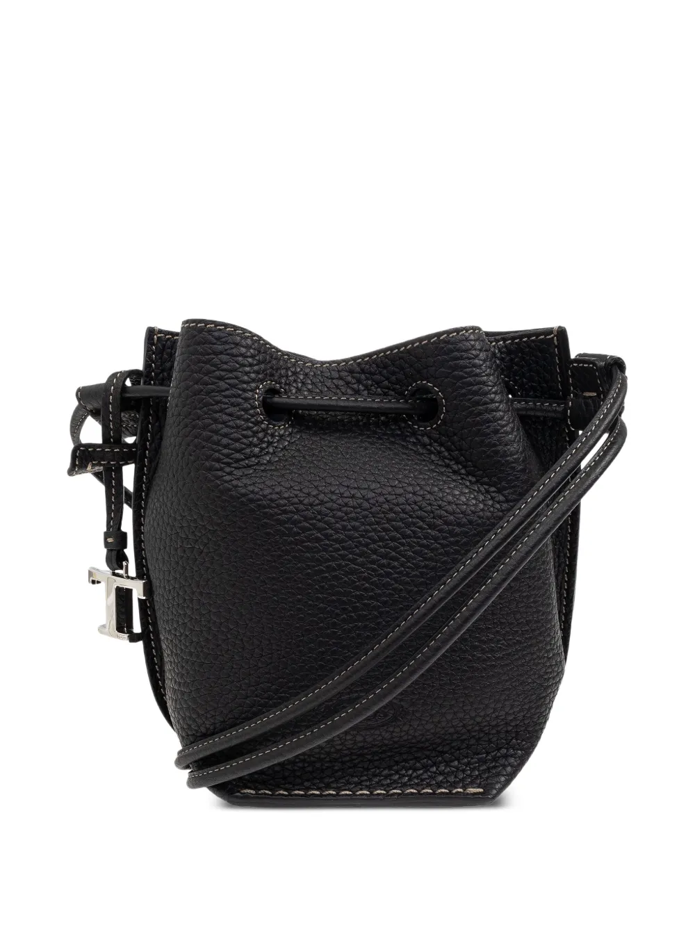 

Сумка-ведро с кулиской TOD'S, черный