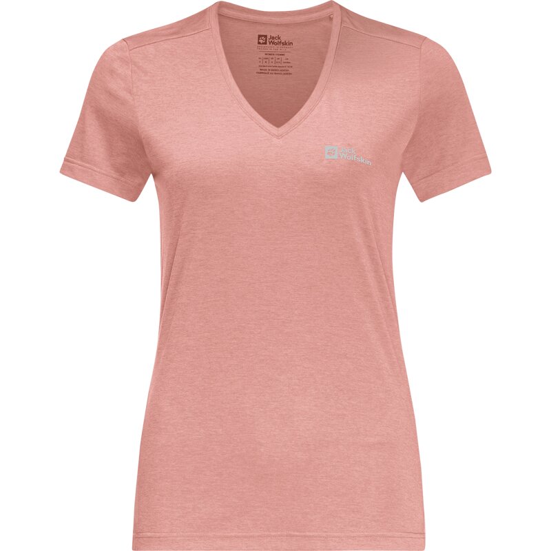 

Футболка кросстрейл женская Jack Wolfskin, цвет rose dawn