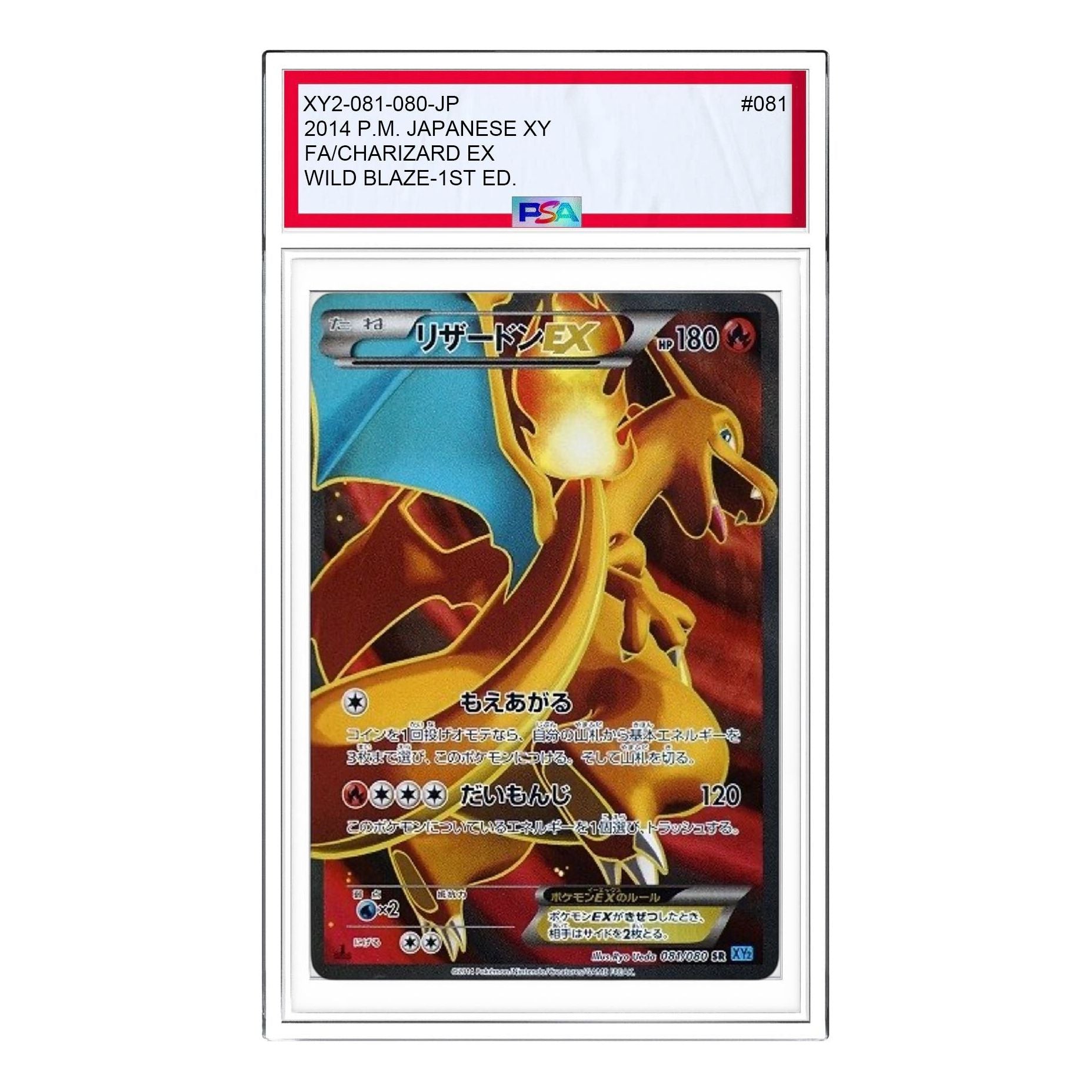

Карта Pokemon Wild Blaze [XY2 081/080] 'Charizard EX SR'