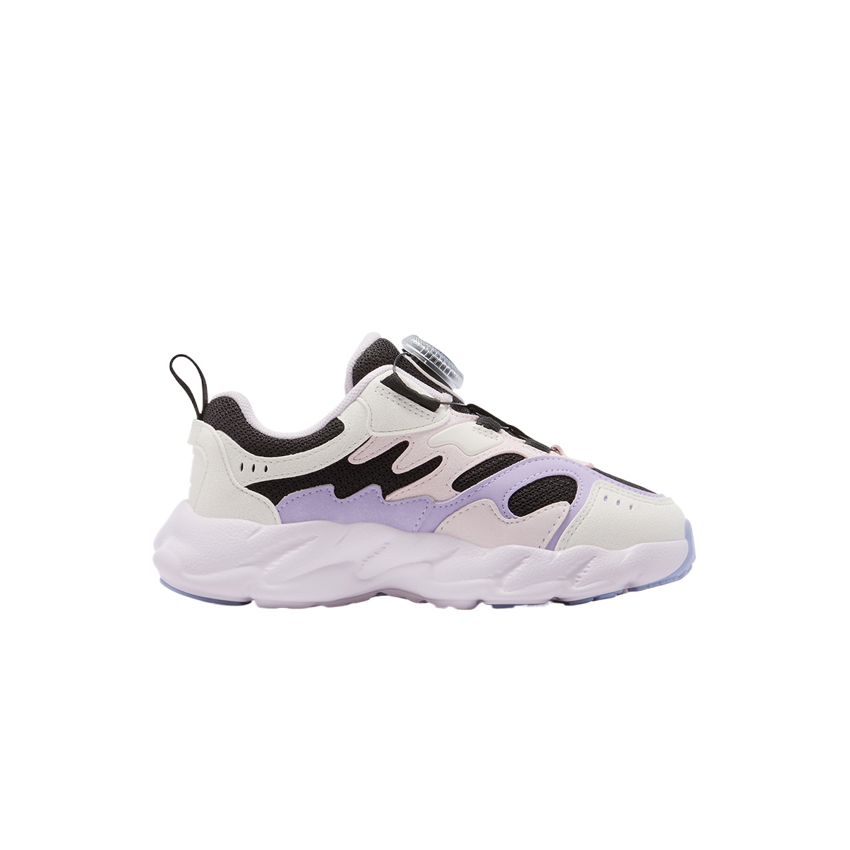 FILA KIDS Мягкие детские повседневные кроссовки Black/cold Pink для детей 3-7 лет — фото 3