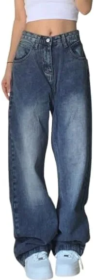 

Emmiol женские мешковатые джинсы mid-low waist boyfriend