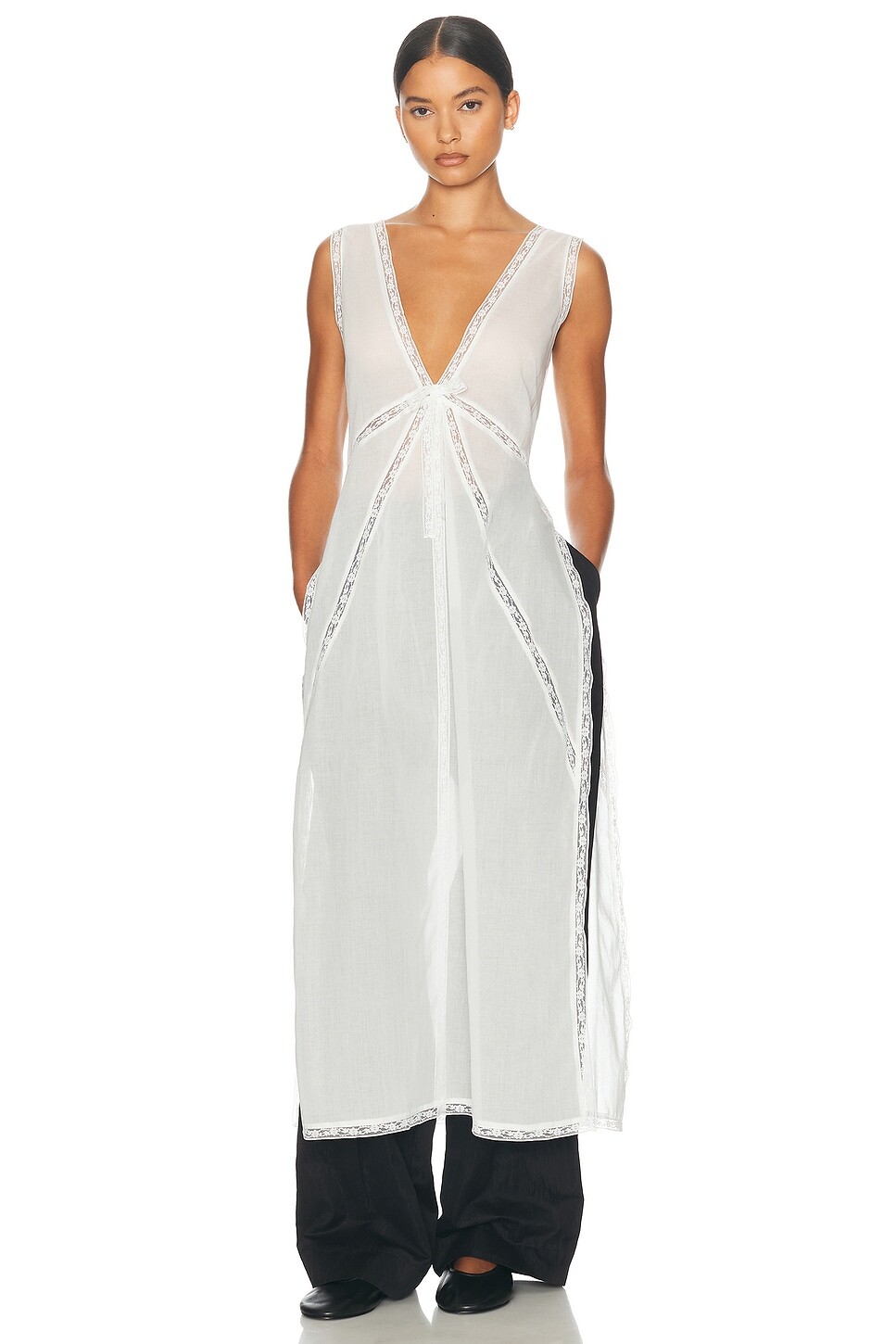 

Платье Voile Daylight Nightgown Helsa, цвет Ivory