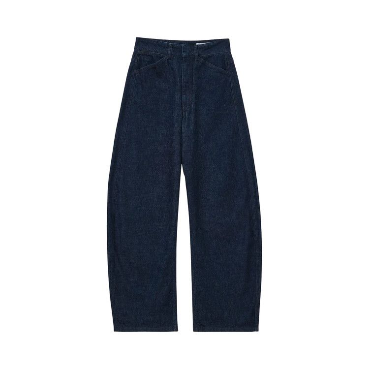 

Брюки Lemaire High Waisted Curved Pants, Denim Indigo