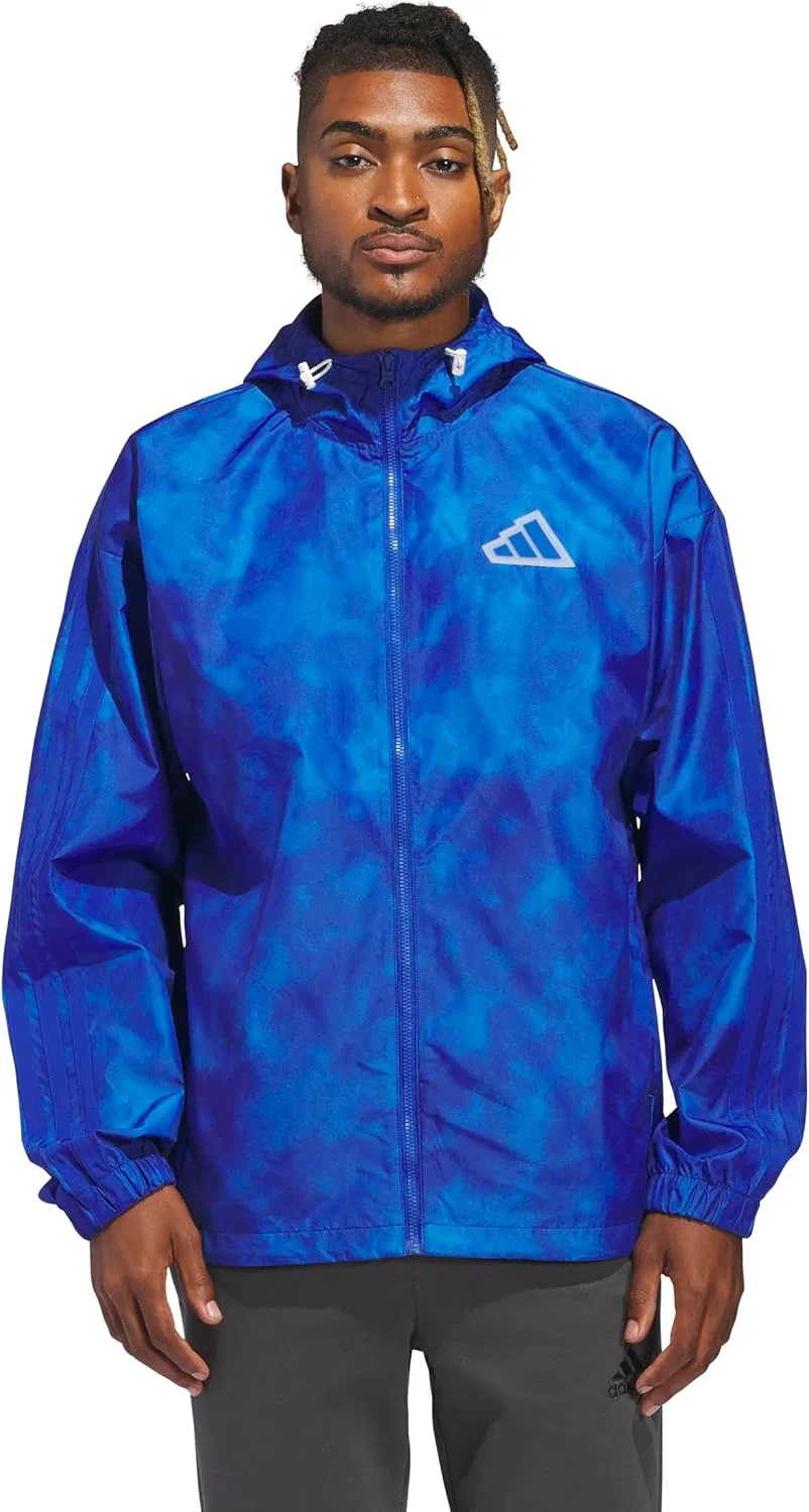 Куртка мужская из рипстопа adidas, Team Royal Blue/True Blue — фото 2