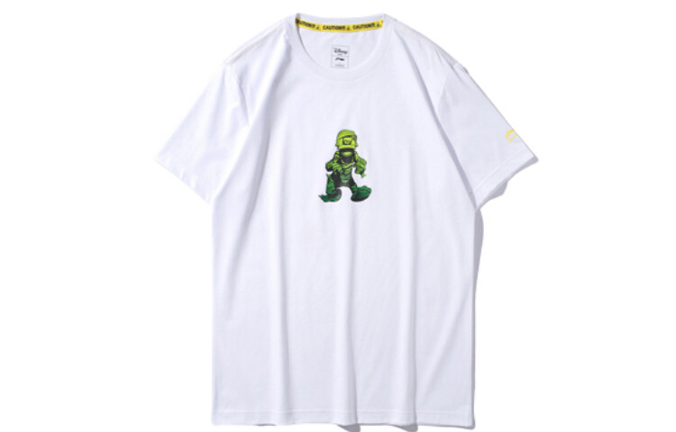 

Футболка Disney X унисекс белая Lining, белый