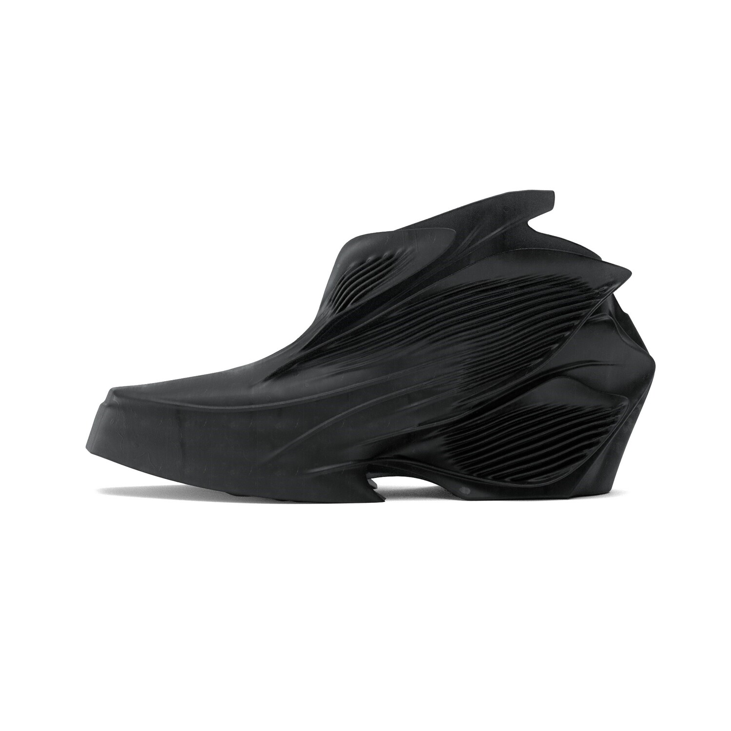 Кроссовки SCRY Lifestyle Shoes Unisex Mid-top Black, черный