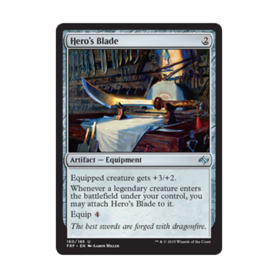 

CCG Клинок Героя (U), MTG - Fate Reforged