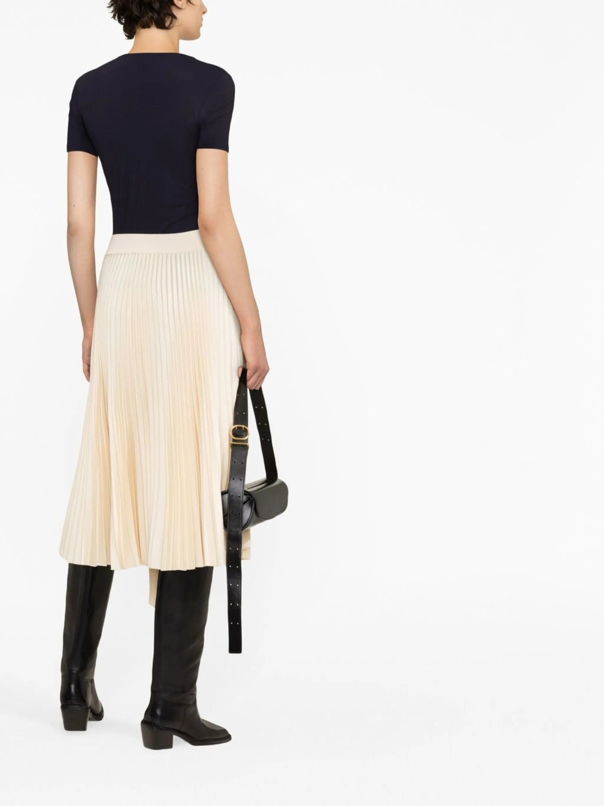 Футболка с круглым вырезом Jil Sander, синий — фото 4