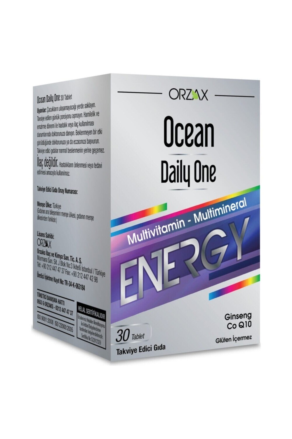 

Ocean Daily One Energy Multivitamin 30 таблеток