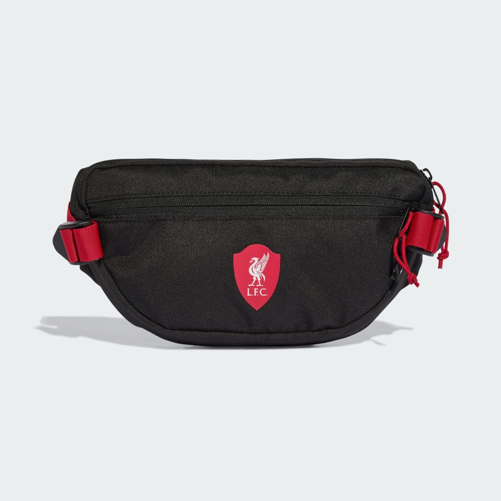 

Спортивная сумка Adidas Liverpool FC Waist Bag, цвет Black/Strawberry Red