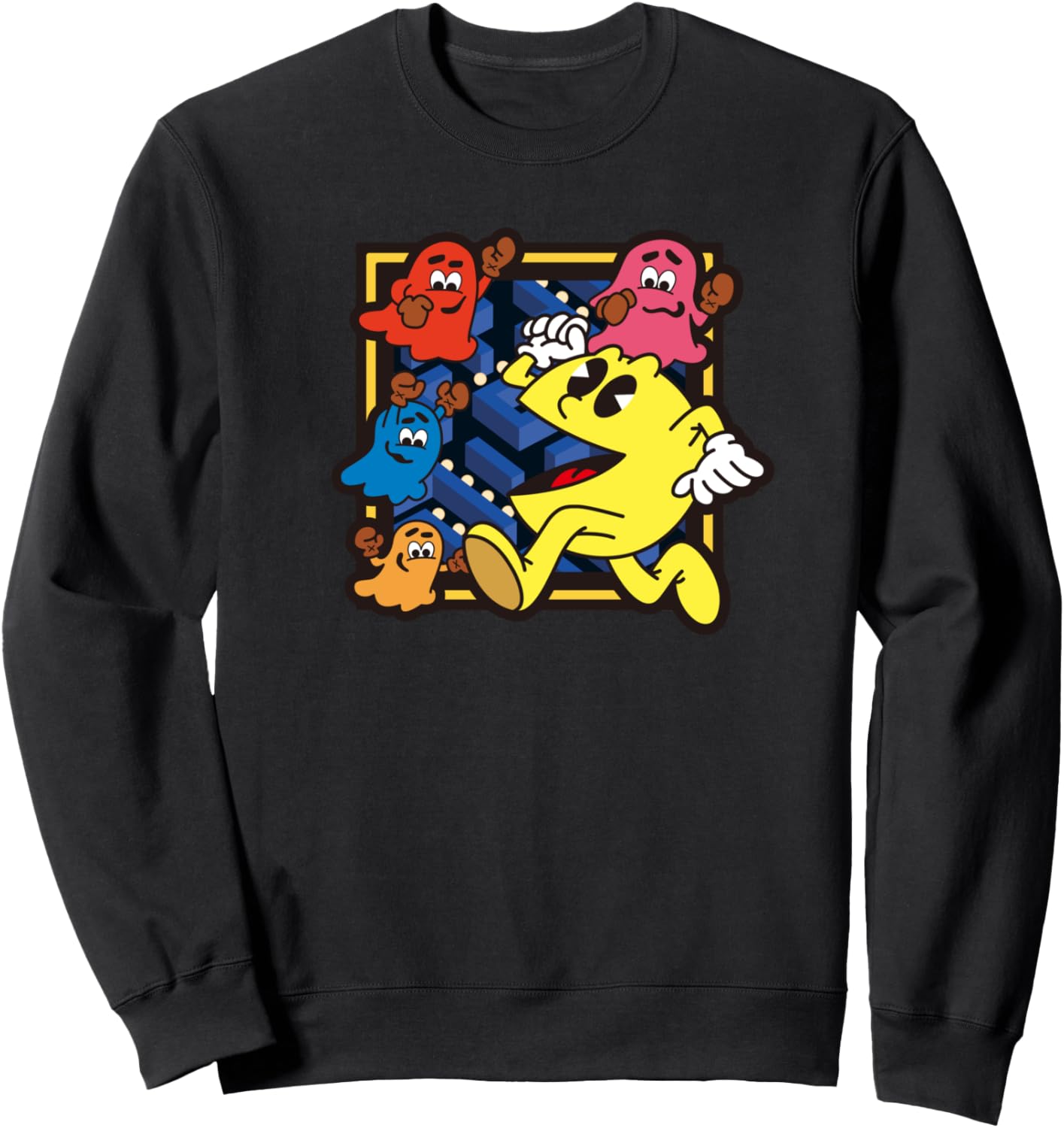 

Толстовка с изображением Пакмана Bandai Namco Entertainment Inc., черный