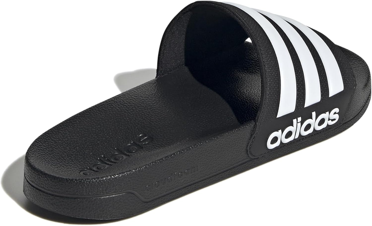 Сланцы для душа Adidas Adilette для взрослых унисекс, черно-белый — фото 3