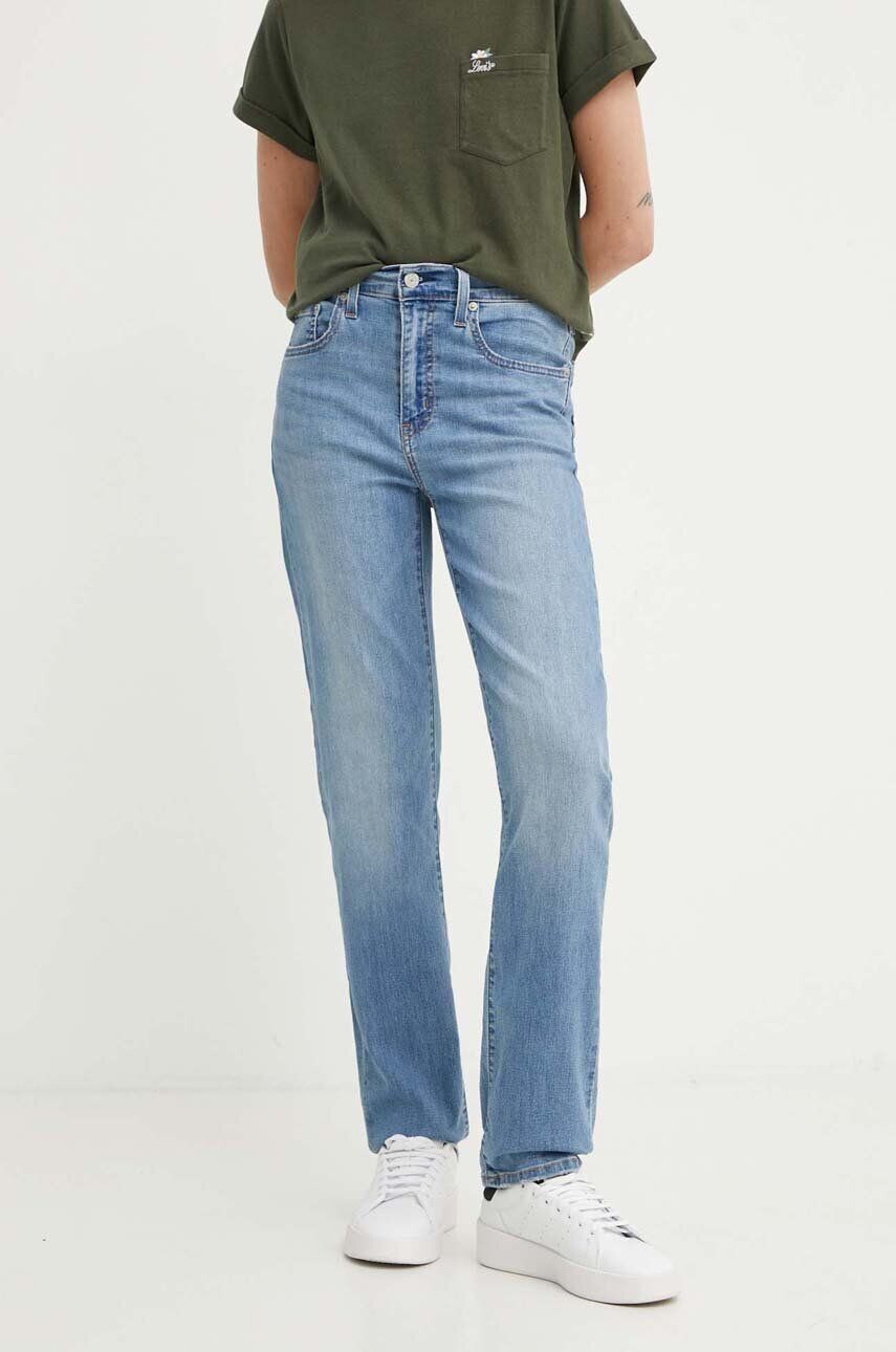 

Джинсы Levi's 724 ВЫСОКАЯ ПОСАДКА ПРЯМЫЕ, синий