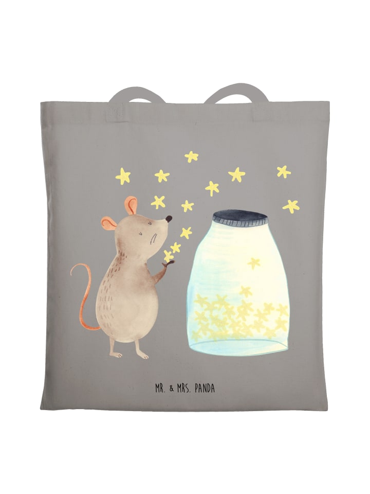 

Mr. & Mrs. Panda Сумка Mouse Star без надписи, светло-серый цвет