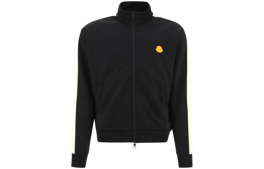 

Весна-Лето 2023 Вязаный свитер мужской черный Moncler
