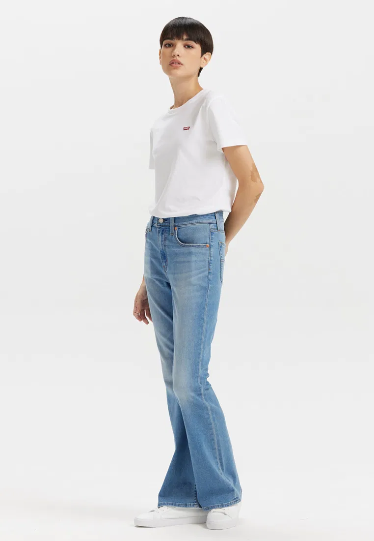 Джинсы женские, высокая посадка, клеш, модель 726, Levi’s Levi'S, мультиколор — фото 2