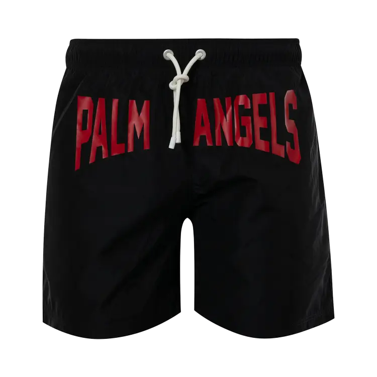 

Шорты для плавания Palm Angels City 'Black/Red', черный