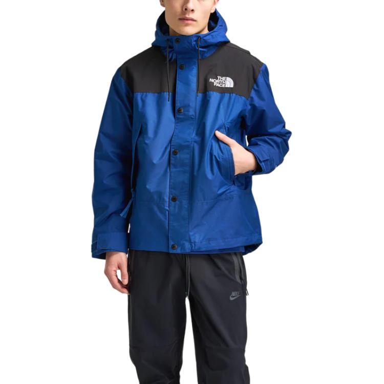 

THE NORTH FACE Дождевик с капюшоном, Blue/Black