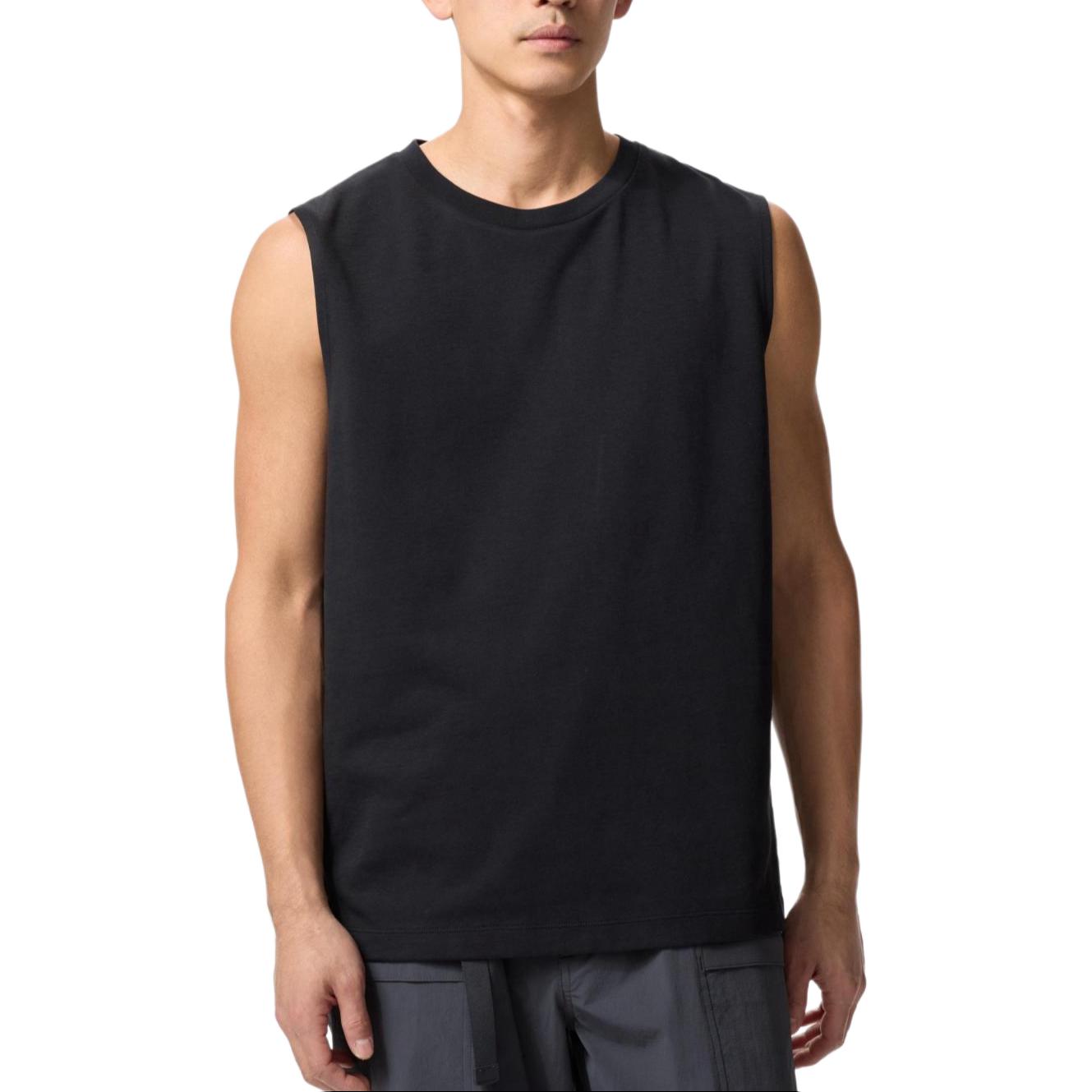 

UNIQLO Футболка-майка AIRism Mesh Series Unisex Black