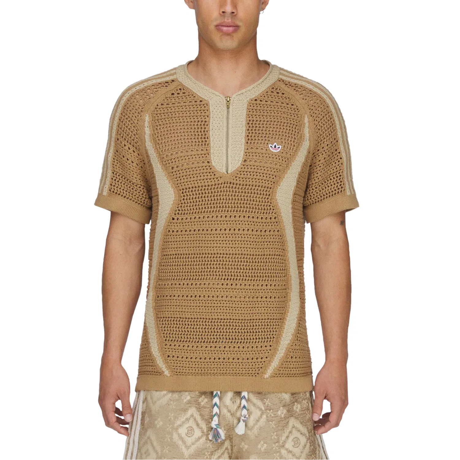 Футболка CLOT by Edison Chen Adidas Originals Yellow Cardboard — фото 4