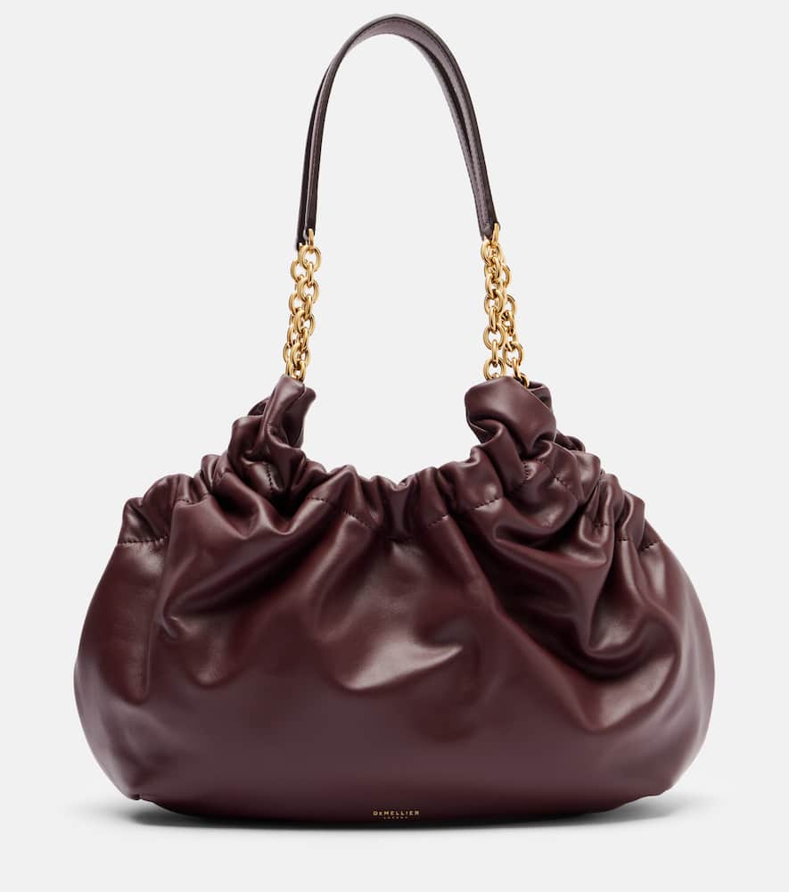 

Кожаная наплечная сумка Miami Midi DeMellier, Burgundy