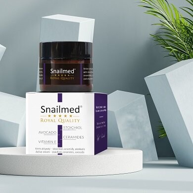 Крем для лица Snailmed — Repair для лица, шеи, подбородка. - Морщины, Растяжки, Несовершенства, 60 мл — фото 2
